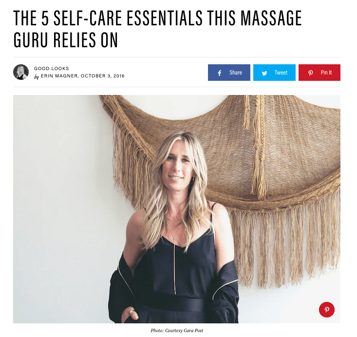 Massage guru loves Bel Mondo Fresh Eyes