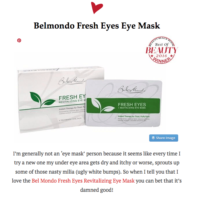 Beauty Black Book Fresh Eyes